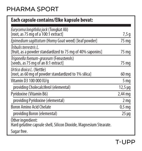 YL Pharma Sport T Upp Ni