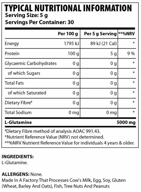 YL PS Glutamine powder Ni