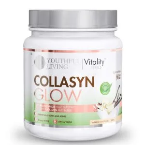 YL Vitality Collasyn Glow 560g Vanilla Collagen Vegan Builder