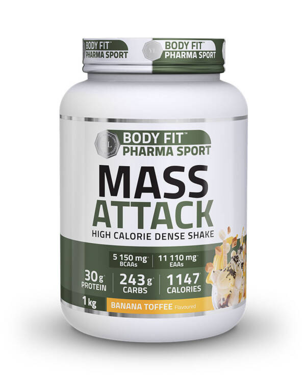 YL Pharma Sport Mass Attack 1kg Banana 800