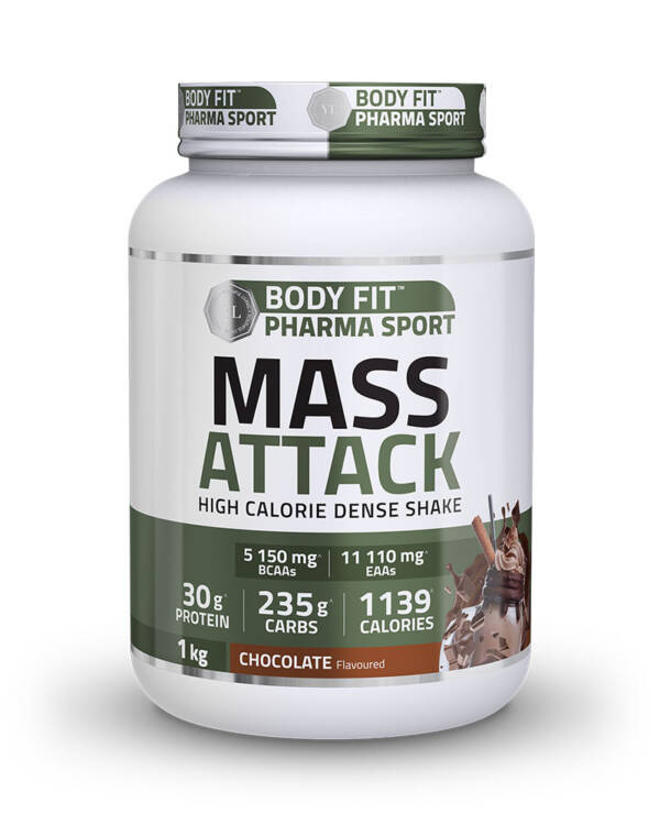 YL Pharma Sport Mass Attack 1kg Chocolate 800