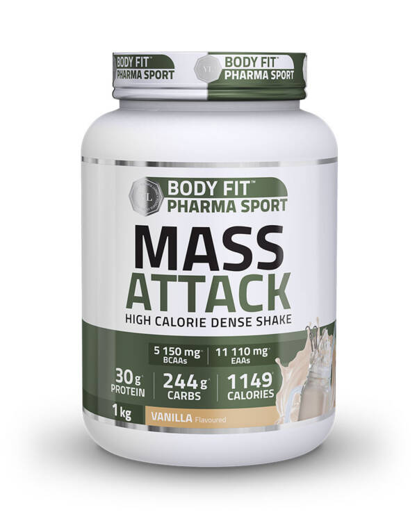 YL Pharma Sport Mass Attack 1kg Vanilla 800