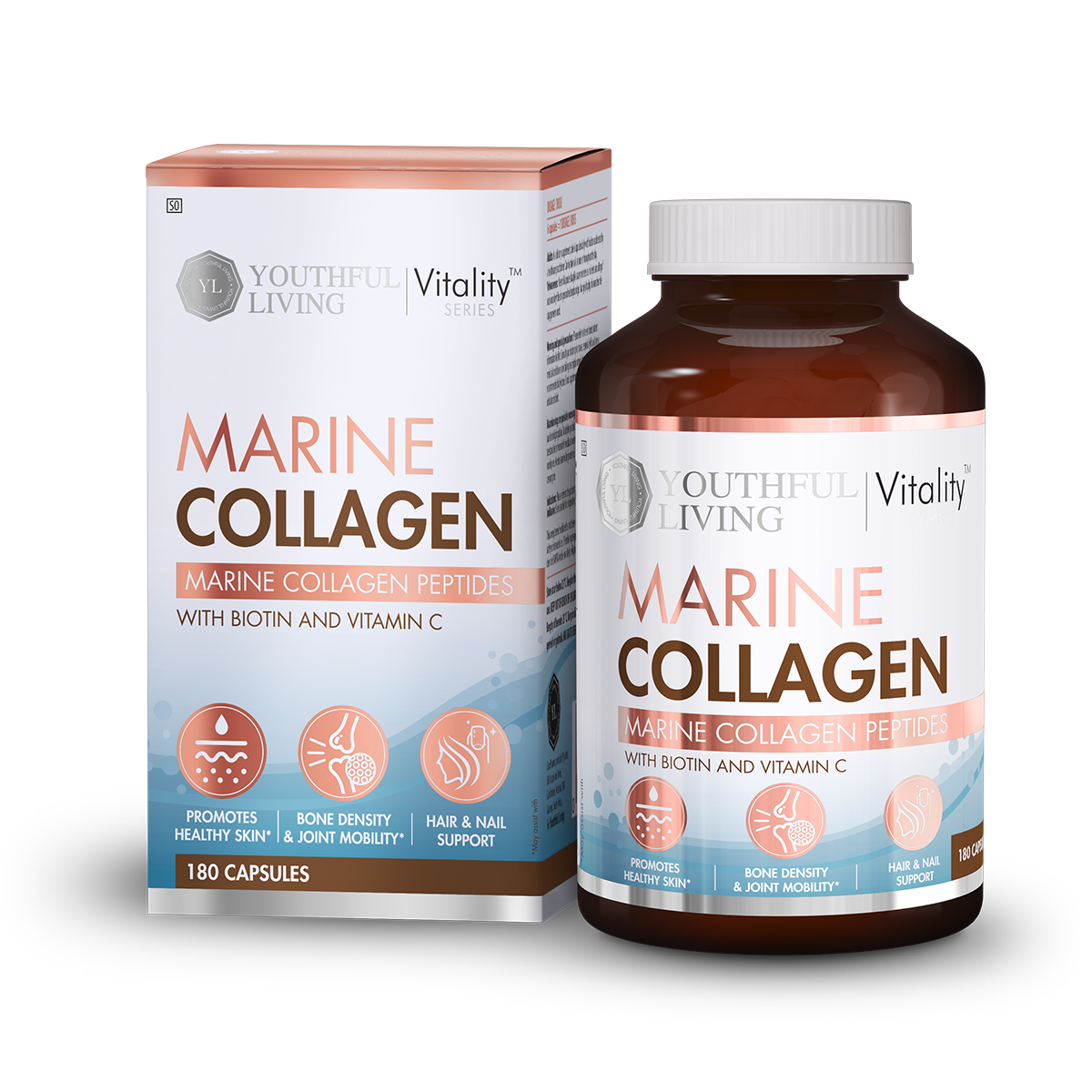 YL Vitality Marine Collagen 180 Capsules