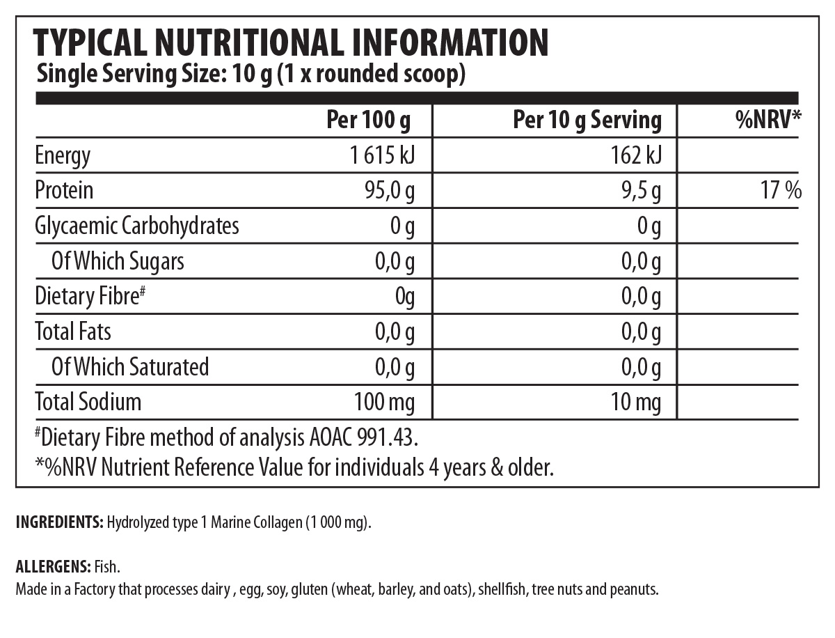 YL NUTRICOSMETICS MARINE COLLAGEN 200G - Image 3