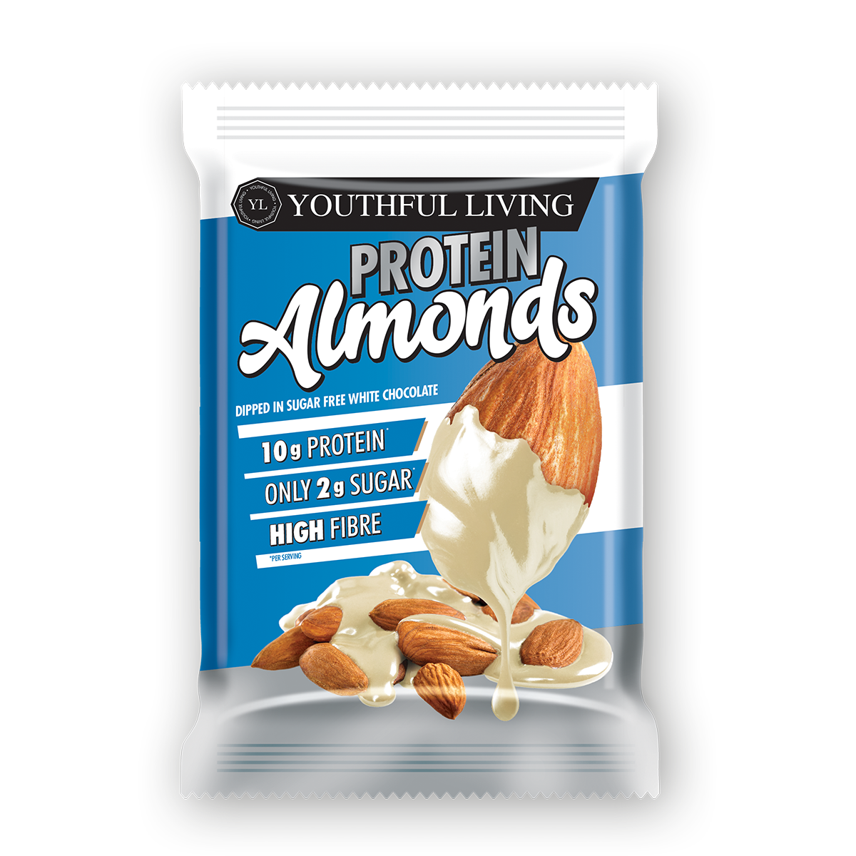 YL Protein Almonds (12 x 40G)