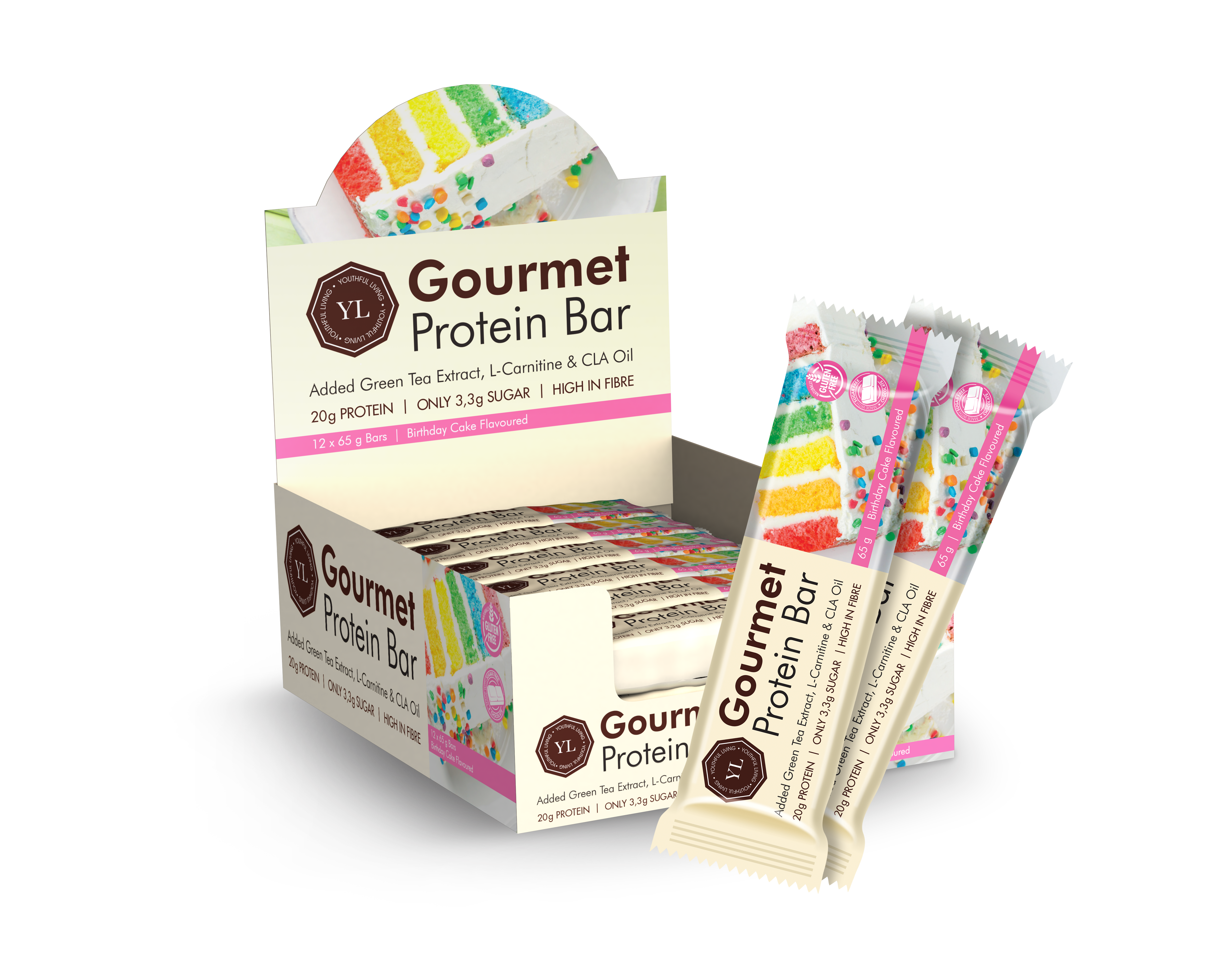 Gourmet Protein bars (12 x 65g) - Image 10