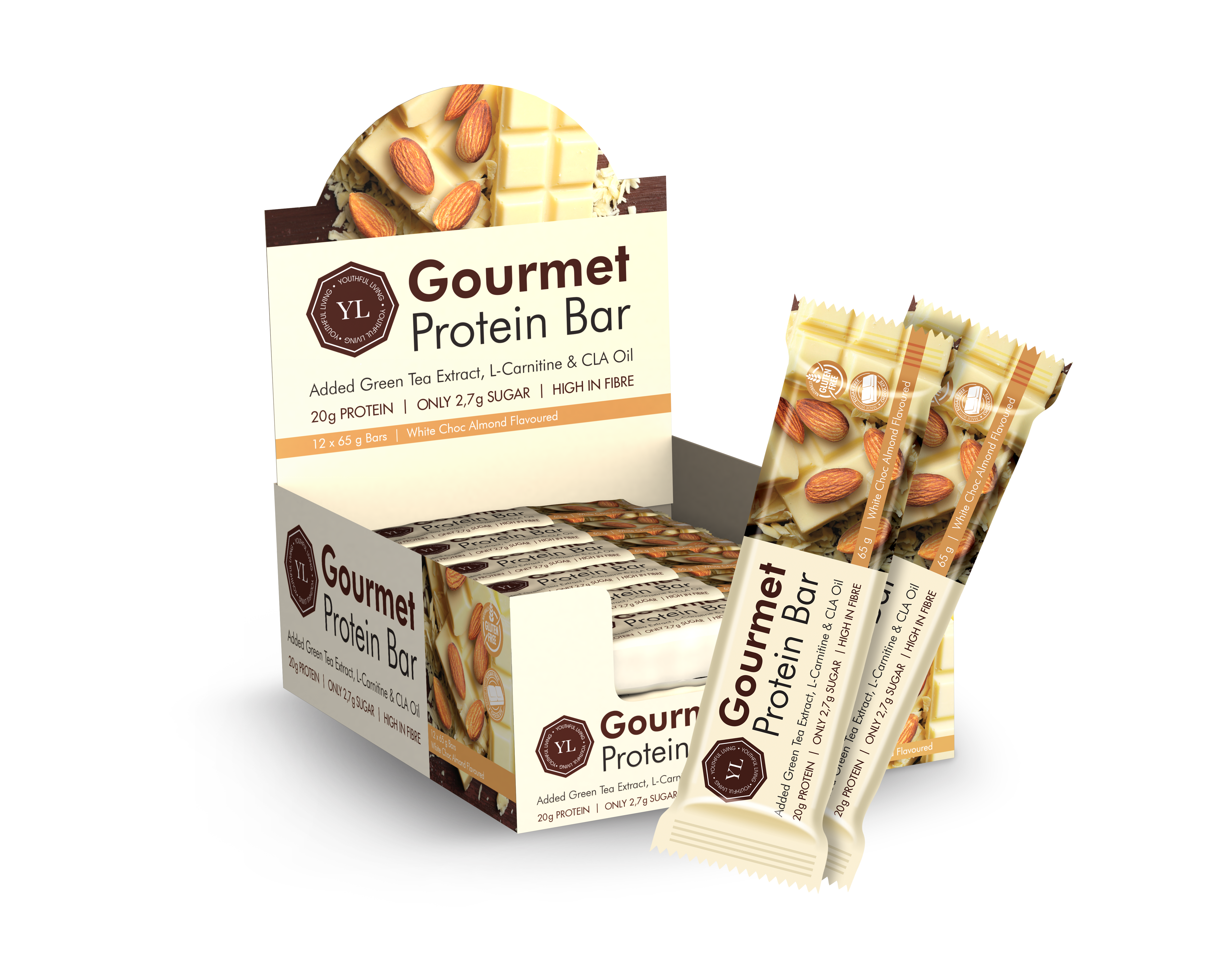 Gourmet Protein bars (12 x 65g)
