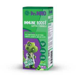DR DINO IMMUNE BOOST SUPPORT FORMULA 200ML - Sneezy Saurus