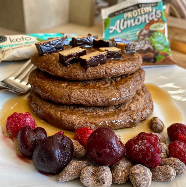 Chocolate Pancake Stack