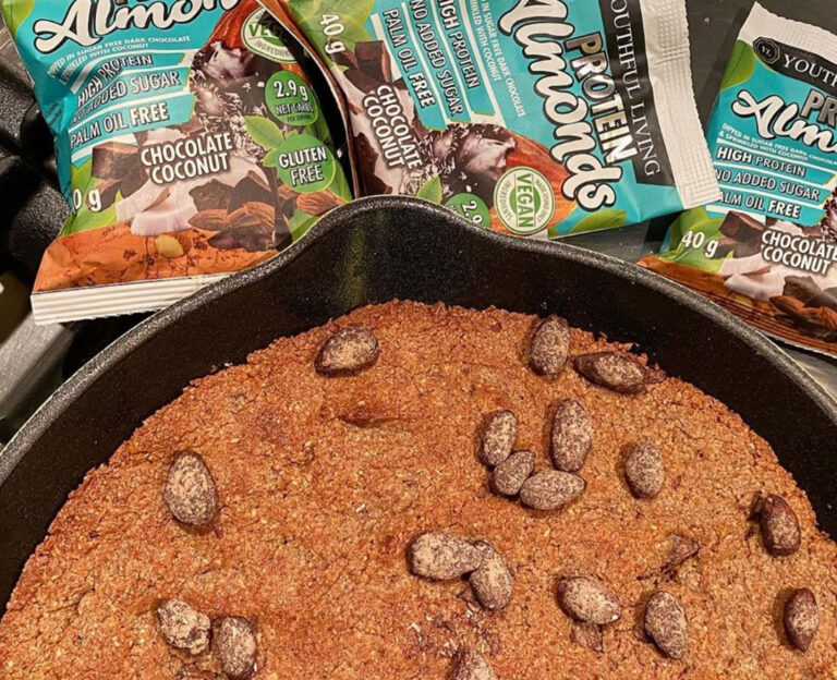 Low Carb Skillet Cookie