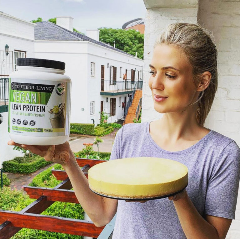 Vegan Protein Mango Tart