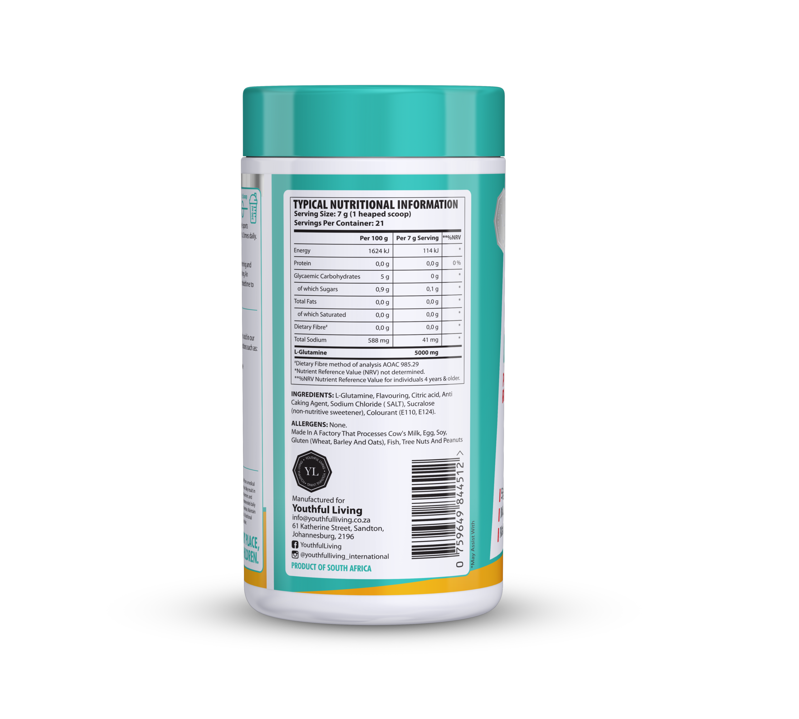 BF Pure L-Glutamine 150g - Image 4