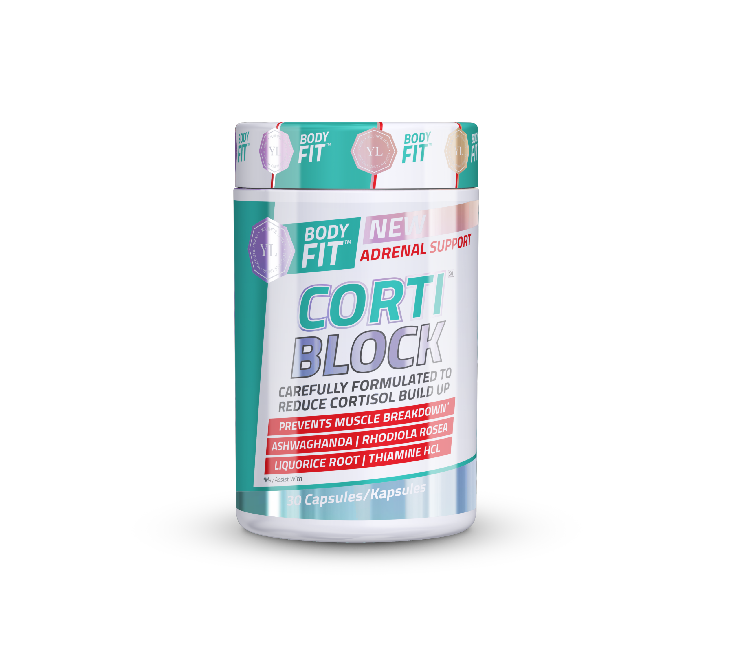 Body Fit Corti Block 60 Capsules