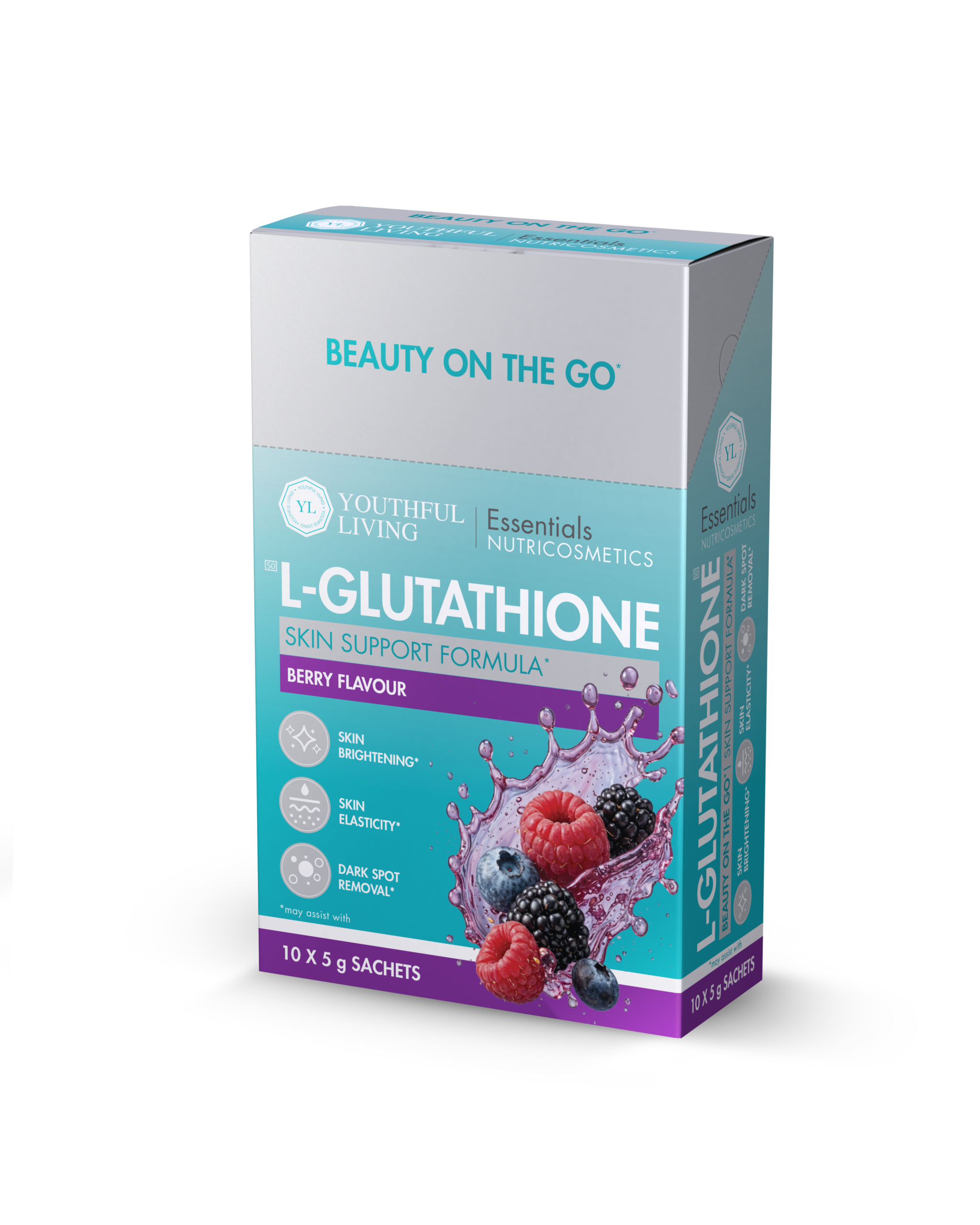 YL Nutricosmetics L-Glutathione Sachets 10s - Image 6
