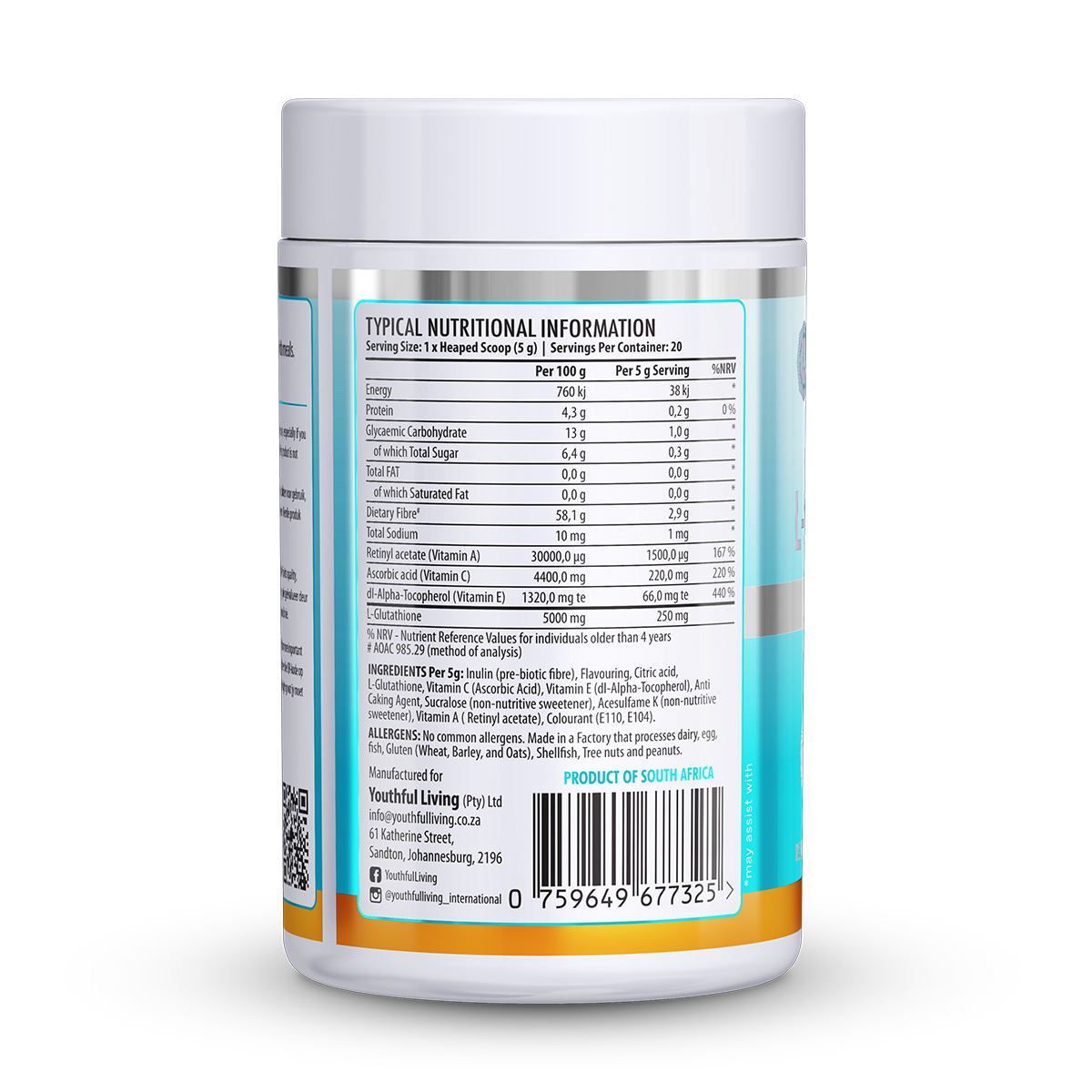YL L-Glutathione 100g - Image 4