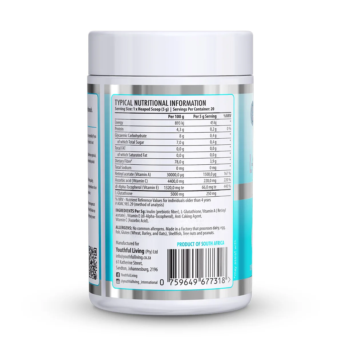 L-Glutathione 100g - Image 2