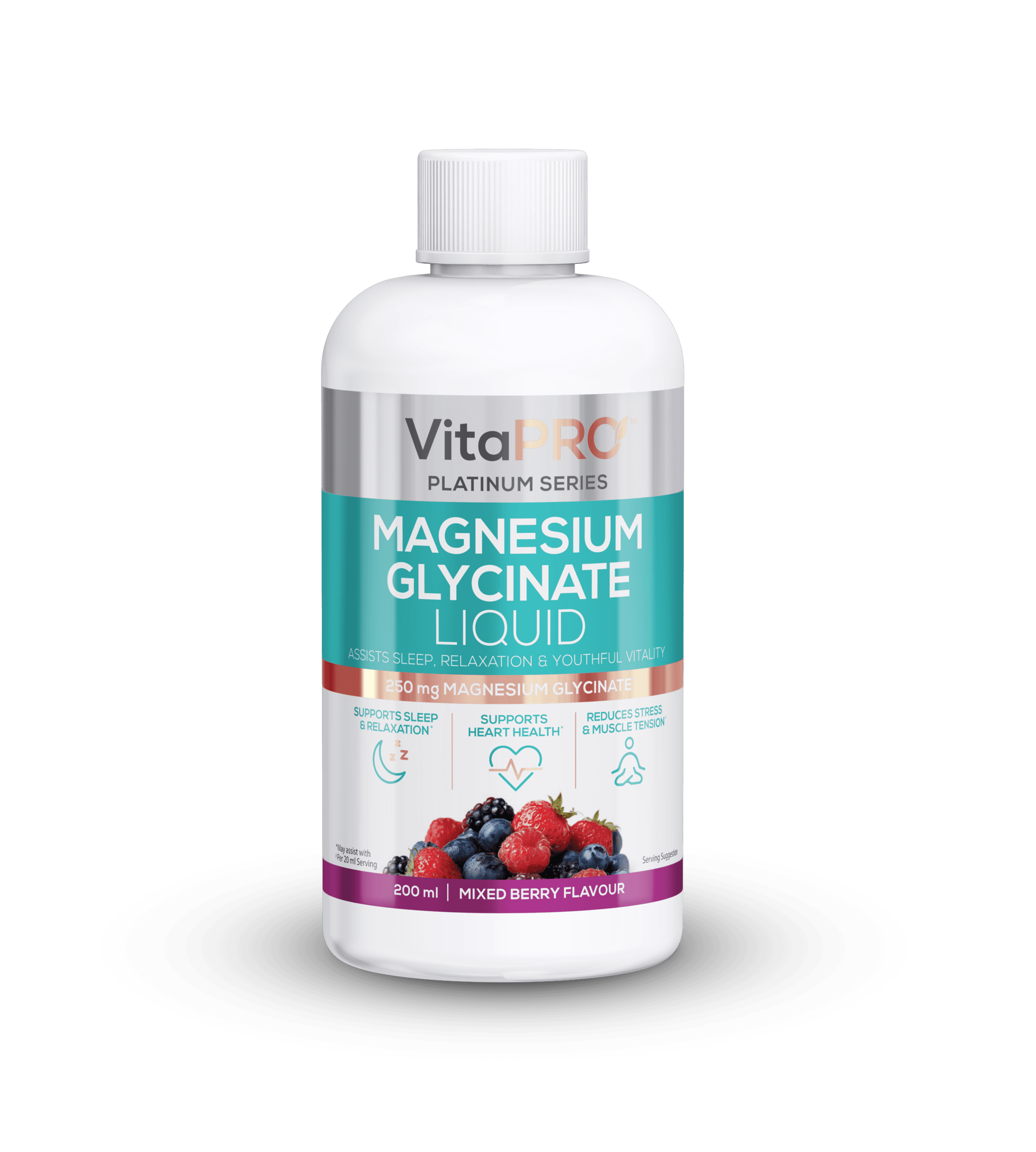 Vita Pro Magnesium Glycinate Liquid (200ml)